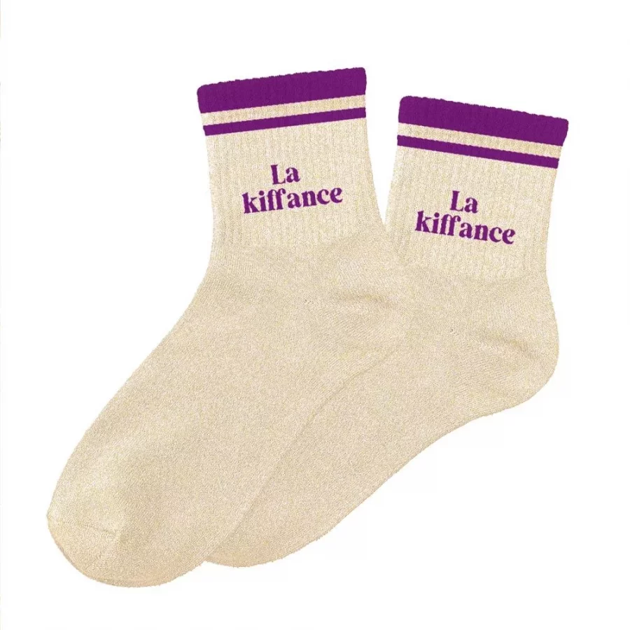 Chaussettes à paillettes sport La Kiffance