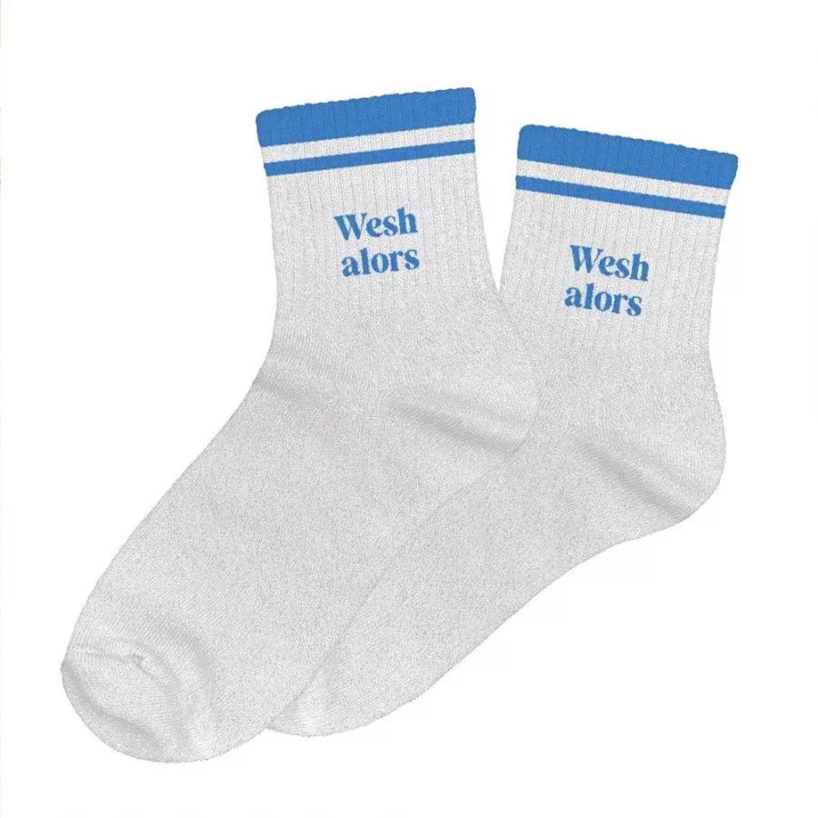 Chaussettes à paillettes sport Wesh Alors