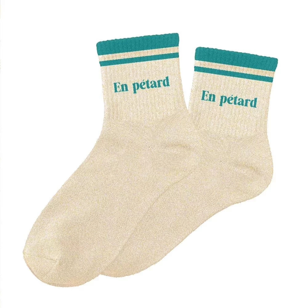 Chaussettes à paillettes sport En Petard
