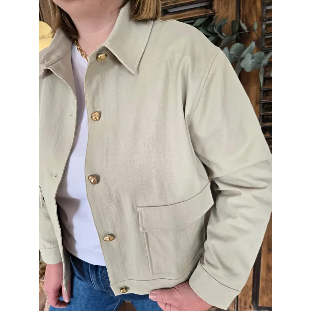 Veste Megane vert sauge