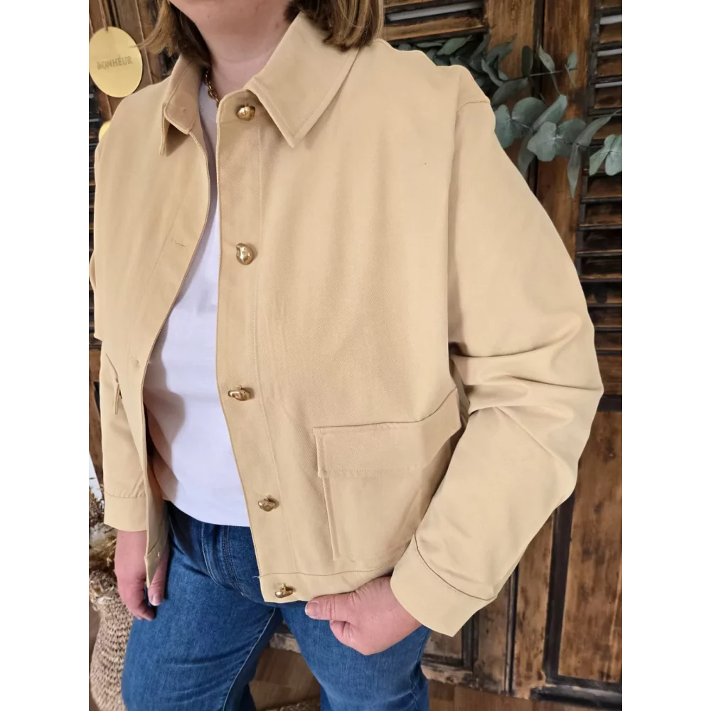 Veste Megane jaune pale