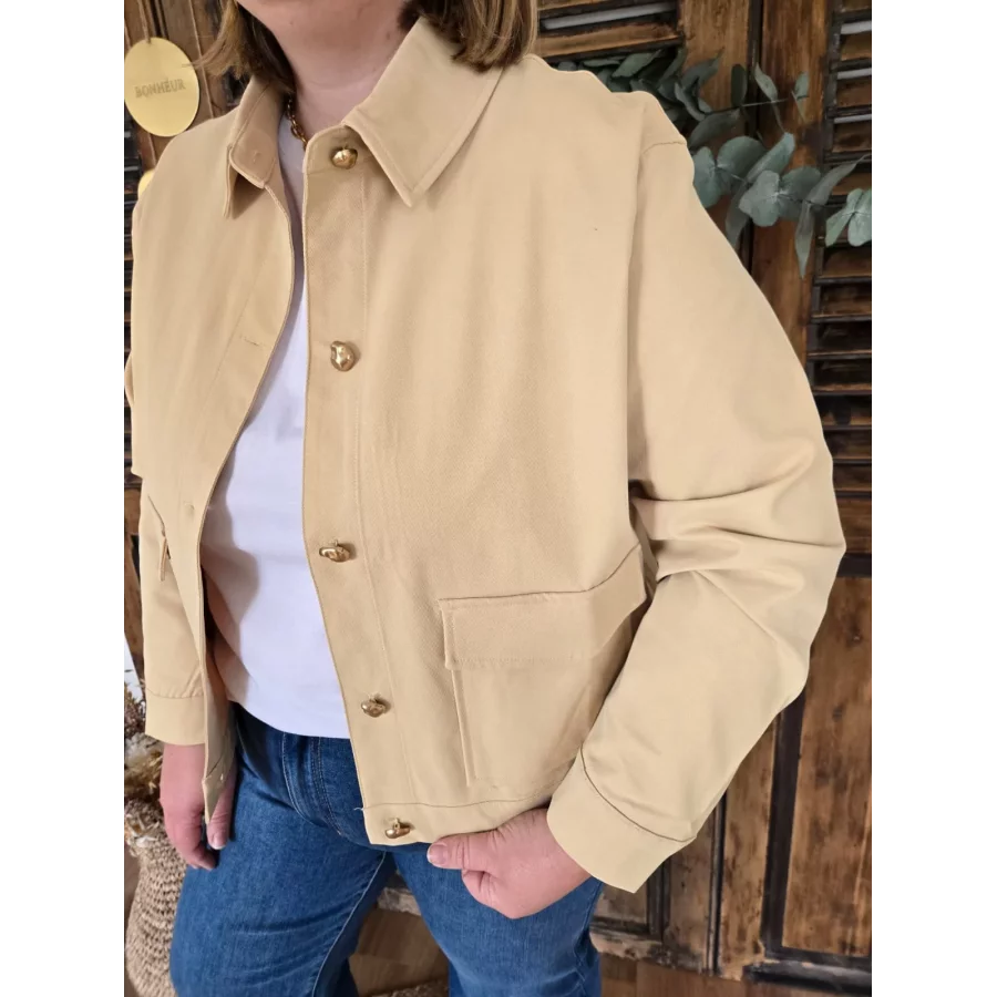 Veste Megane jaune pale