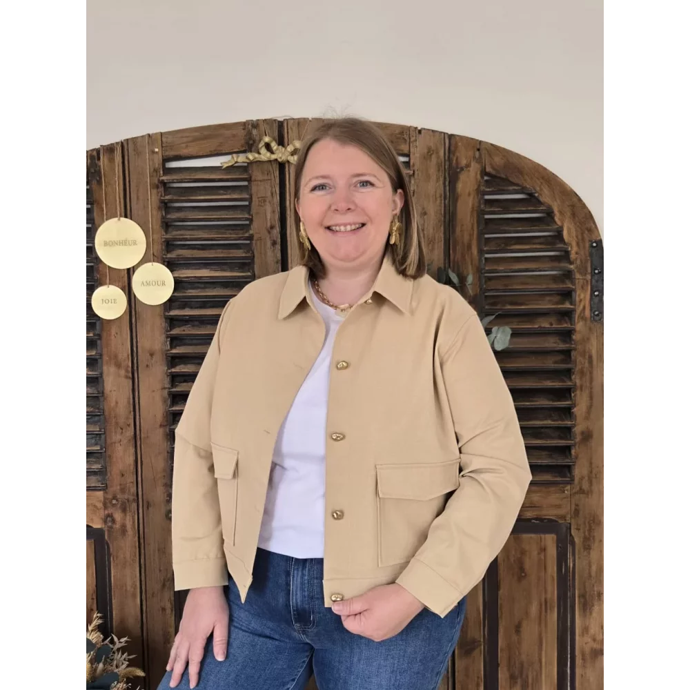 Veste Megane beige