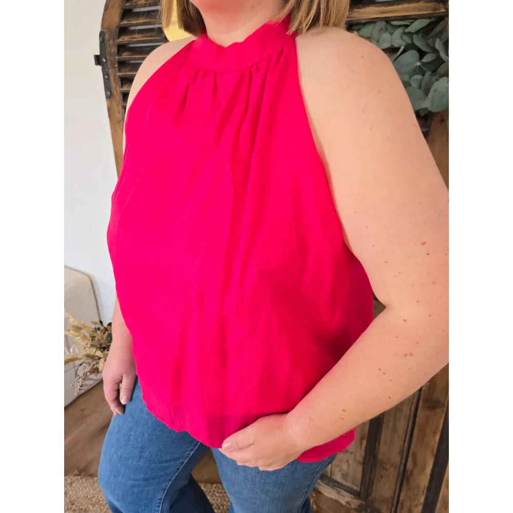 Blouse Zoé fuchsia