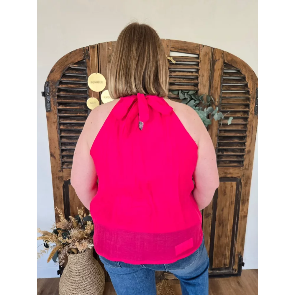 Blouse Zoé fuchsia