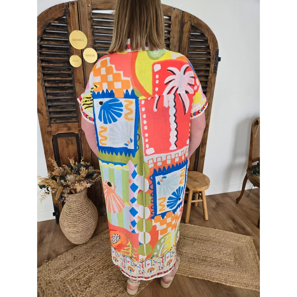 Robe chemise oversize Los Angeles