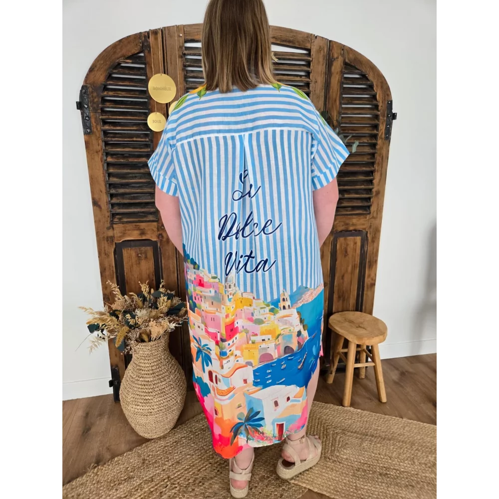 Robe chemise oversize Dolce Vita Italie