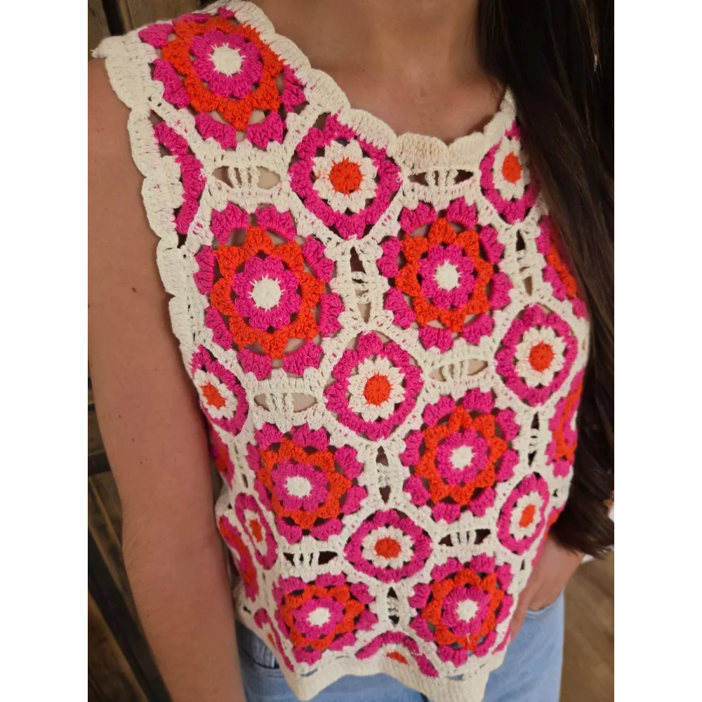 Top Jeremy crochet rose