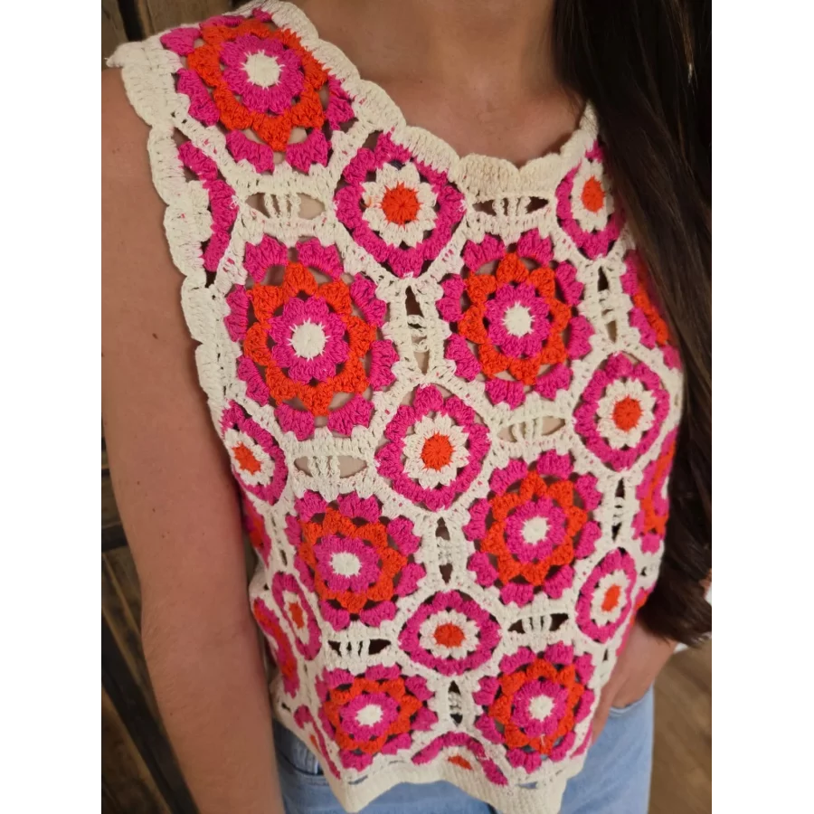 Top Jeremy crochet rose