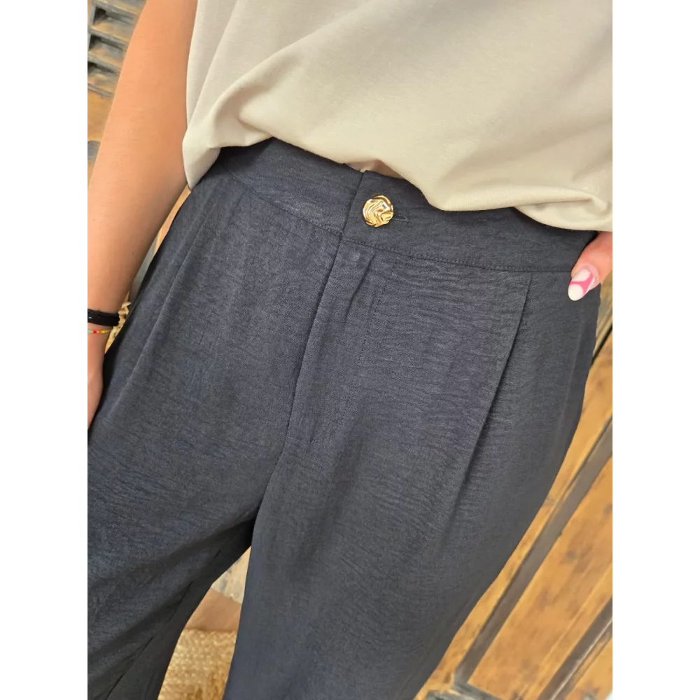 Pantalon fluide Edouard noir