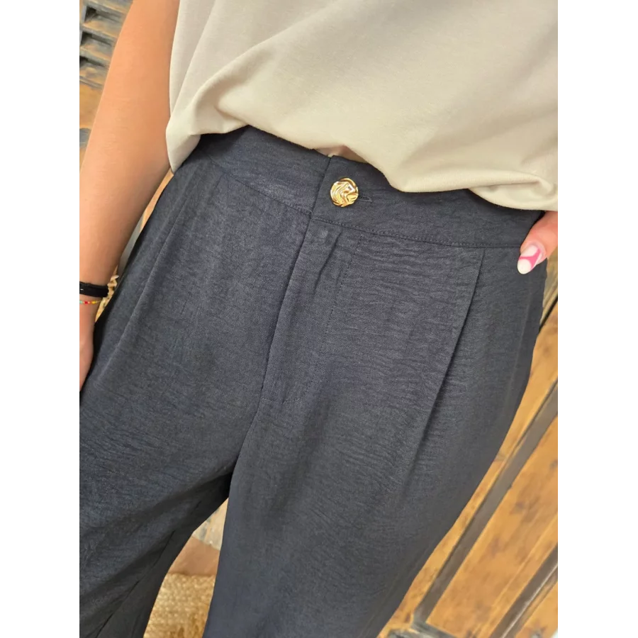 Pantalon fluide Edouard noir