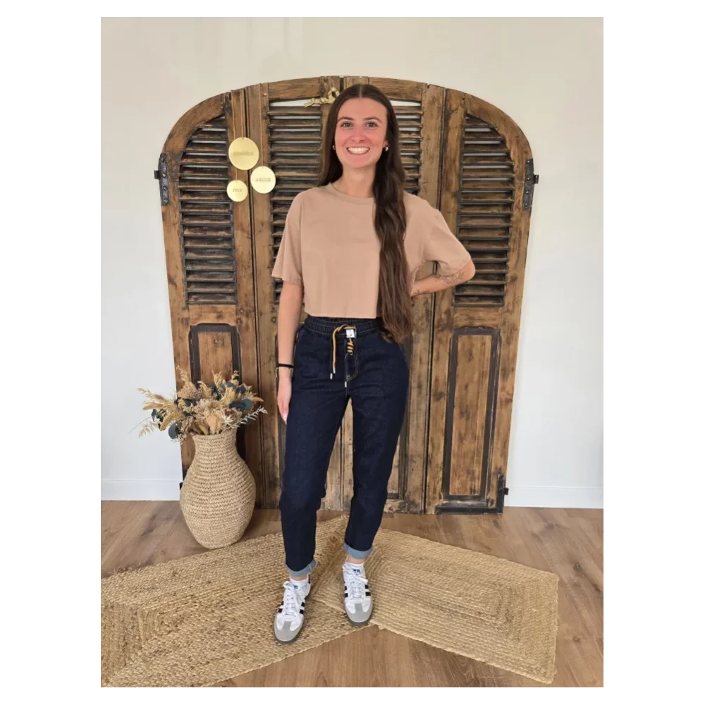 Pantalon Jog Abel jean brut vintage