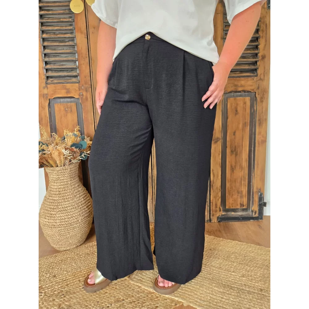 Pantalon fluide Edouard noir