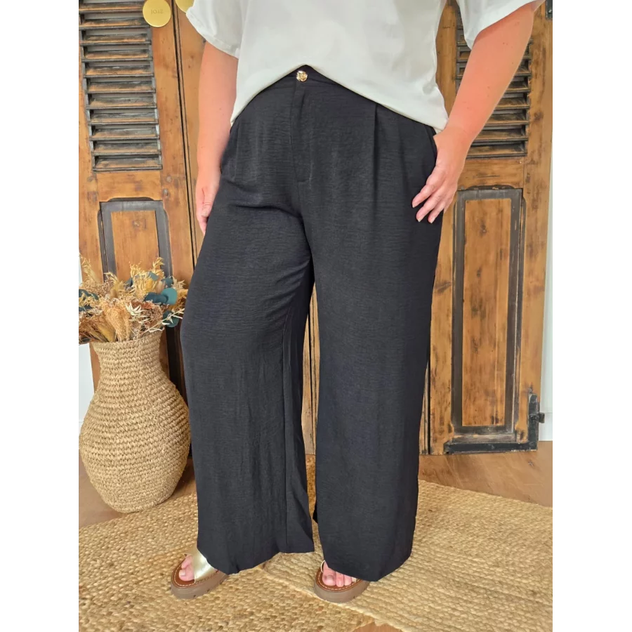 Pantalon fluide Edouard noir