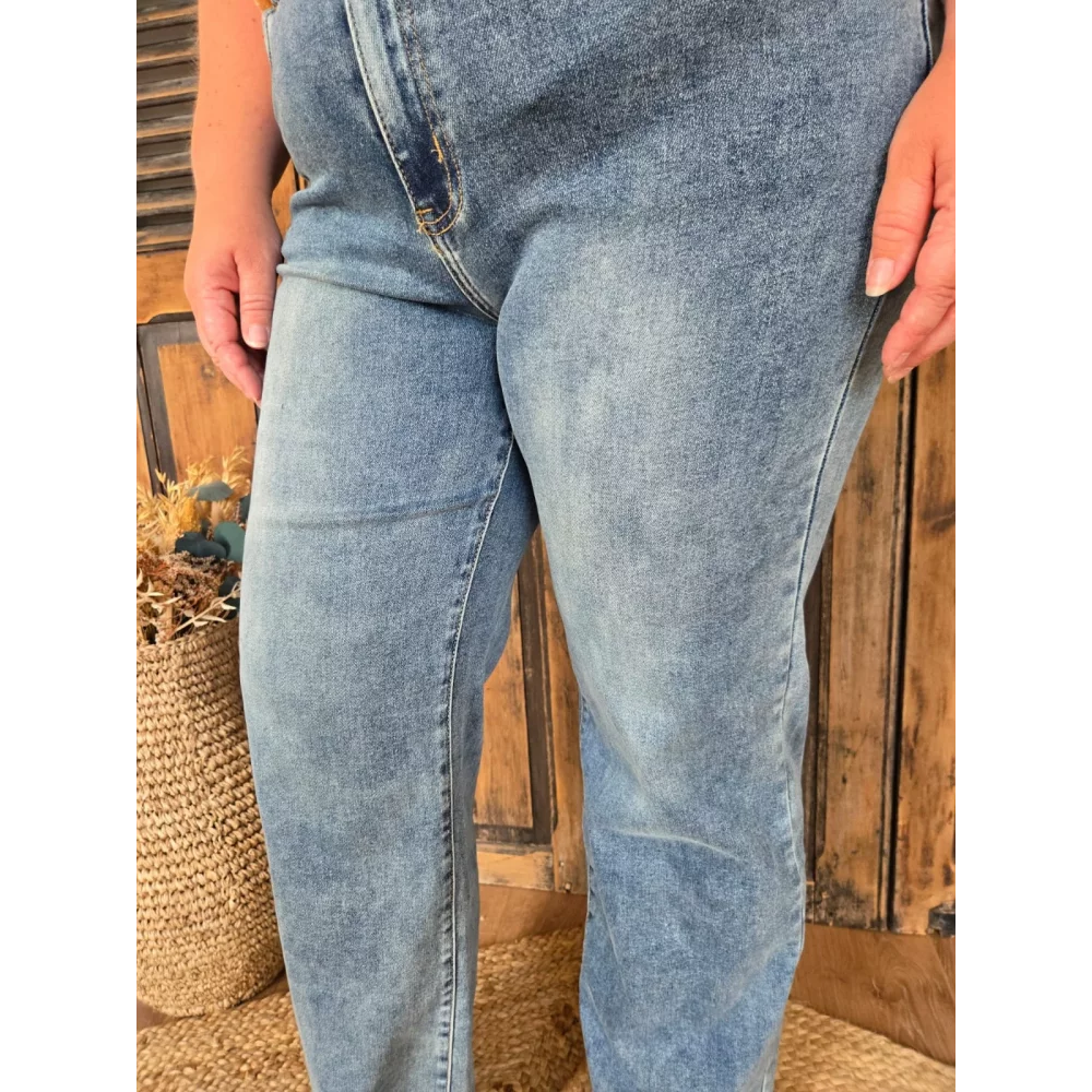 Jean Ange flare bleu jean vintage