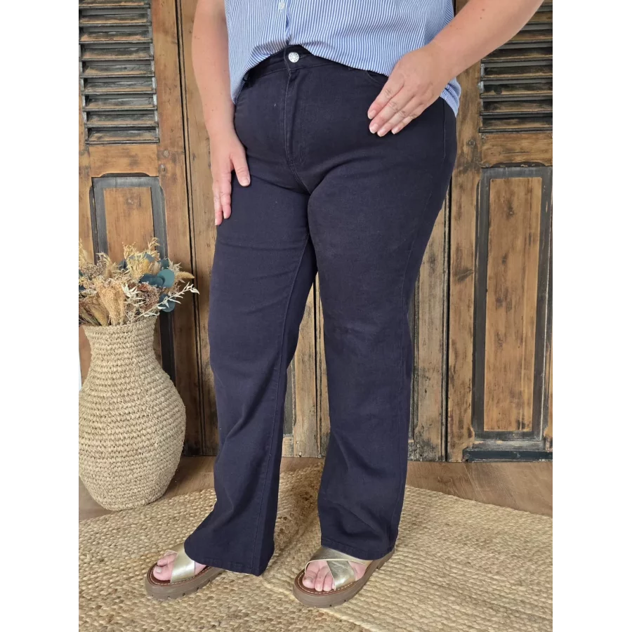 Jean Ange flare bleu marine