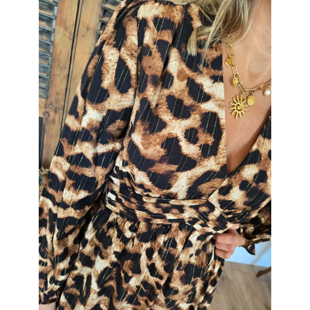 Robe Lucie leopard