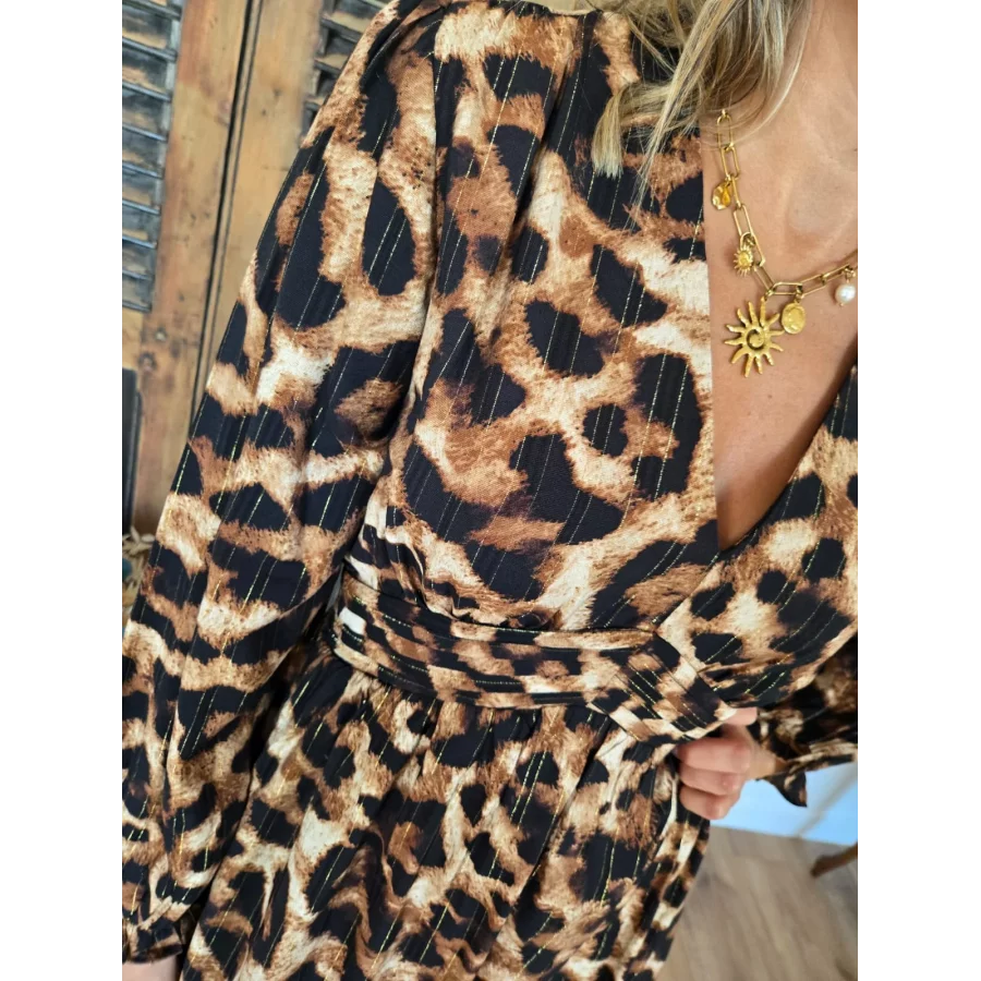 Robe Lucie leopard