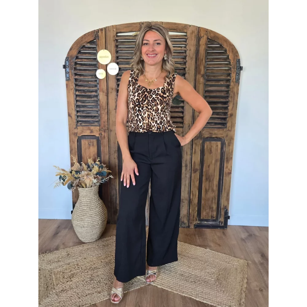 Pantalon tailleur Julian noir