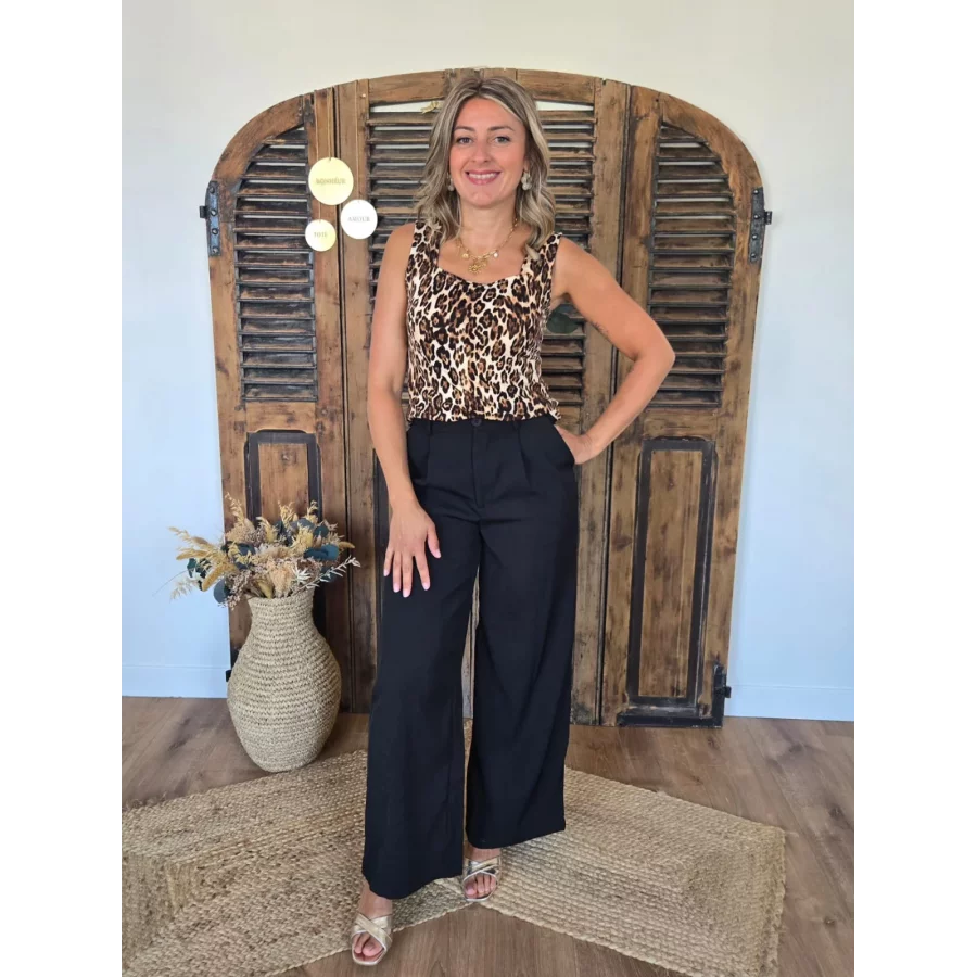 Pantalon tailleur Julian noir