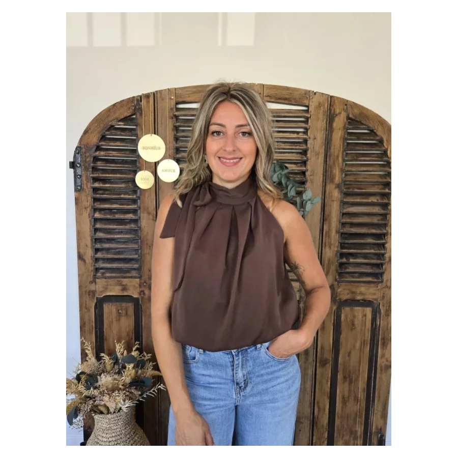 Blouse Justine choco