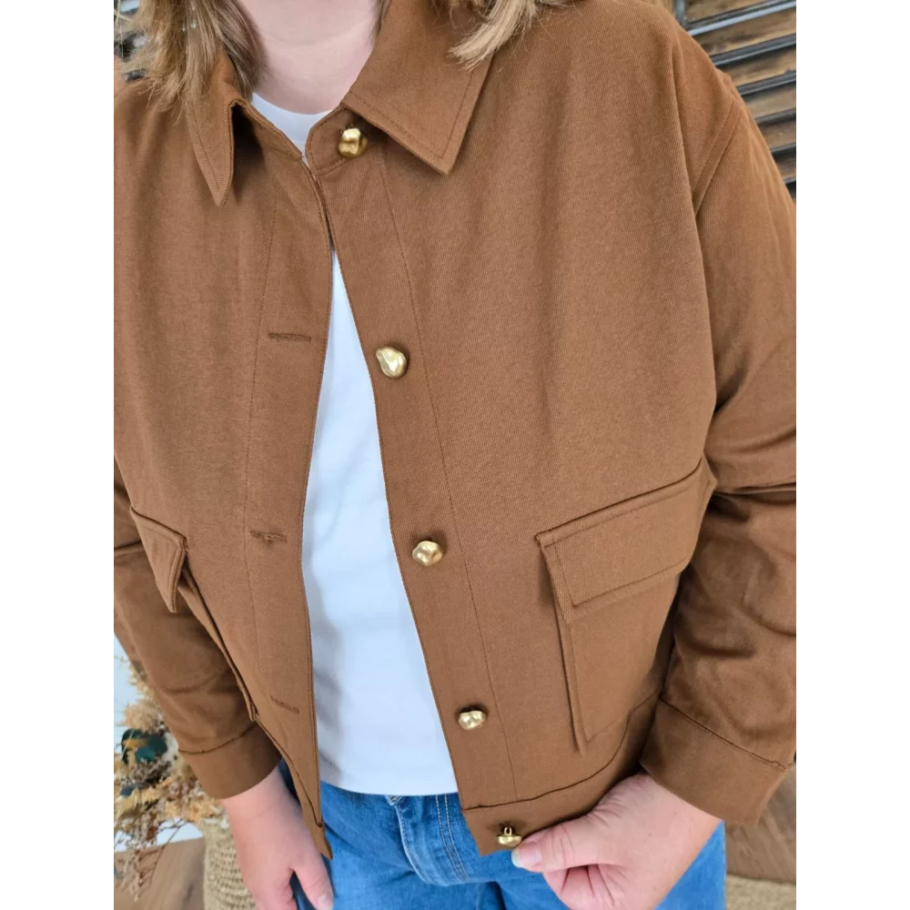Veste Megane chocolat