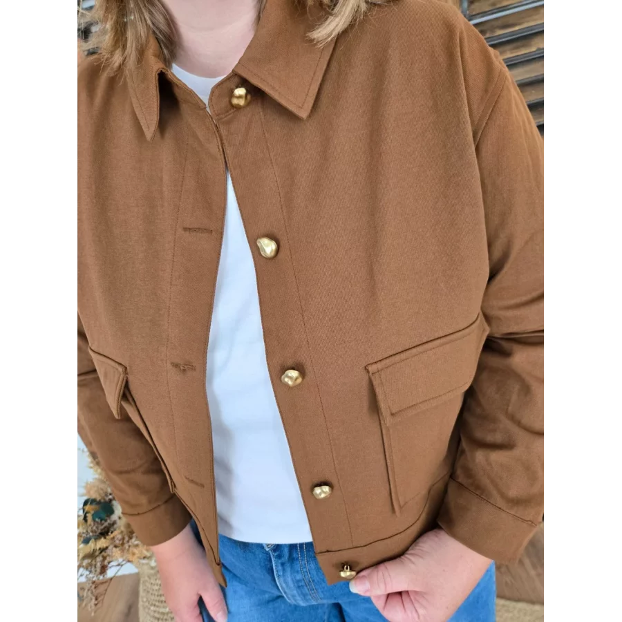 Veste Megane chocolat