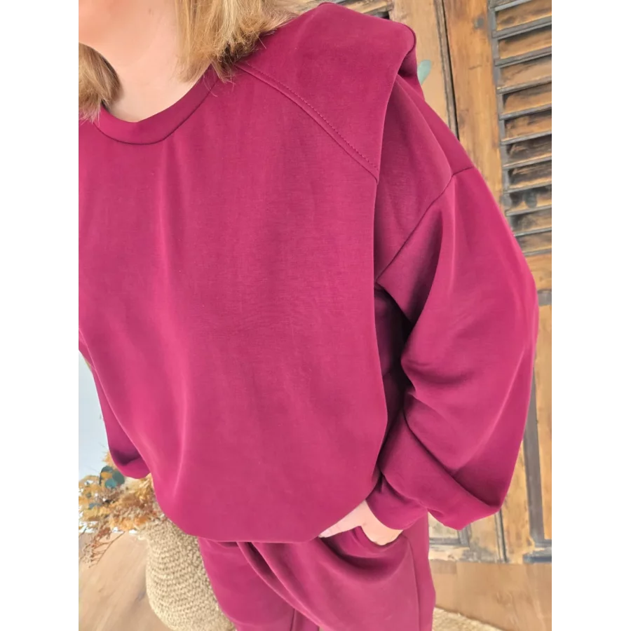 Sweat Gilles bordeaux