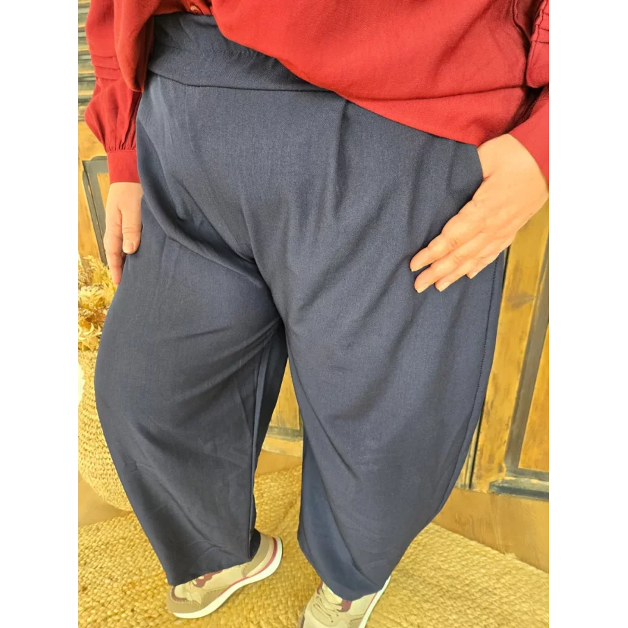 Pantalon Jacob marine taille elastique