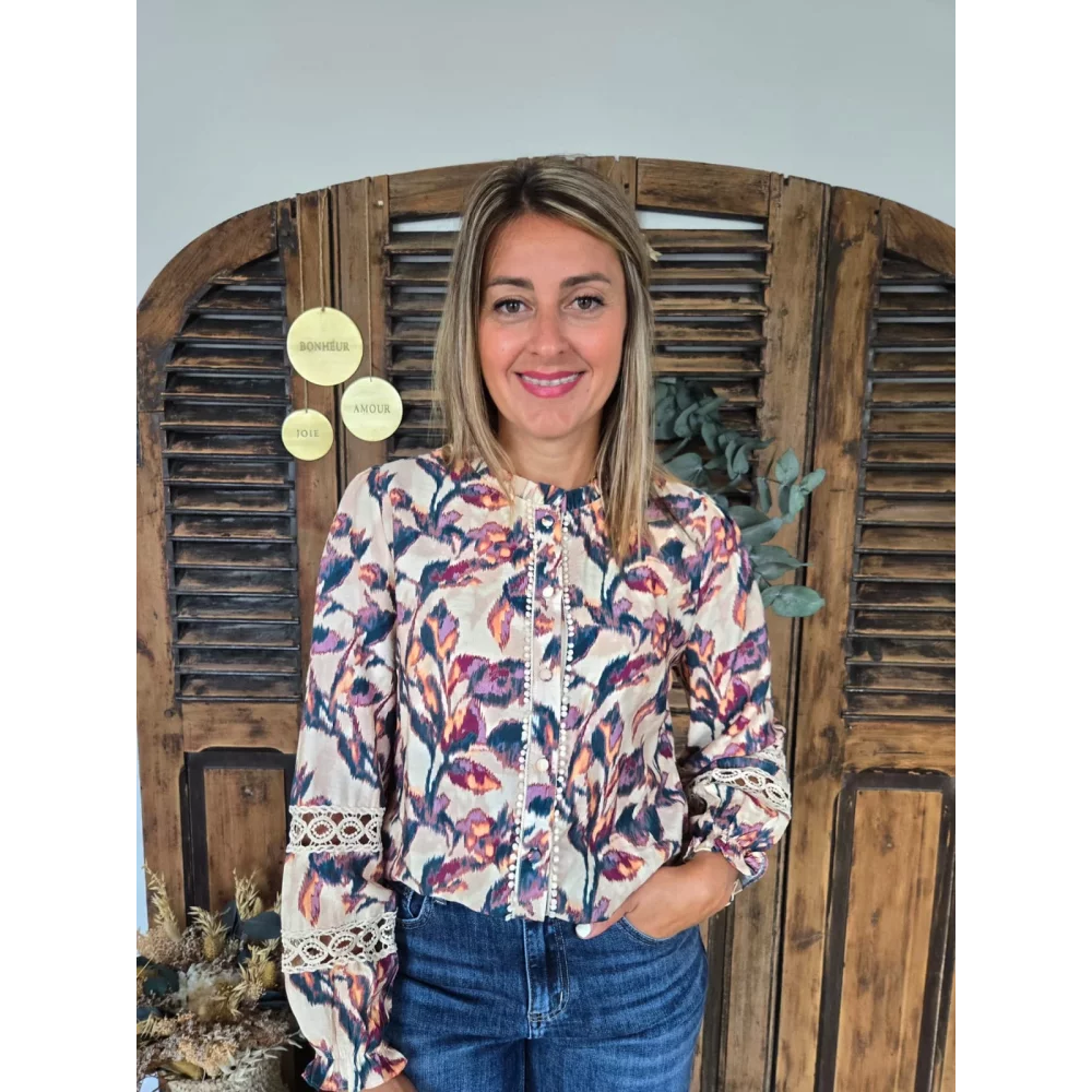 Blouse Chantal beige