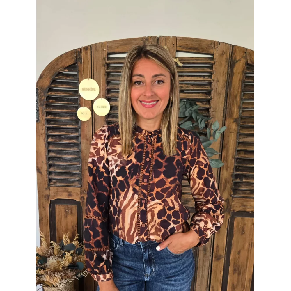 Blouse Charlie imprimée