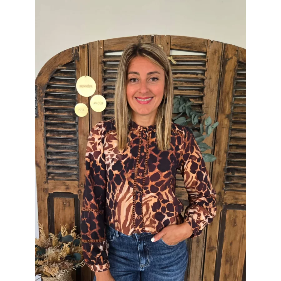 Blouse Charlie imprimée