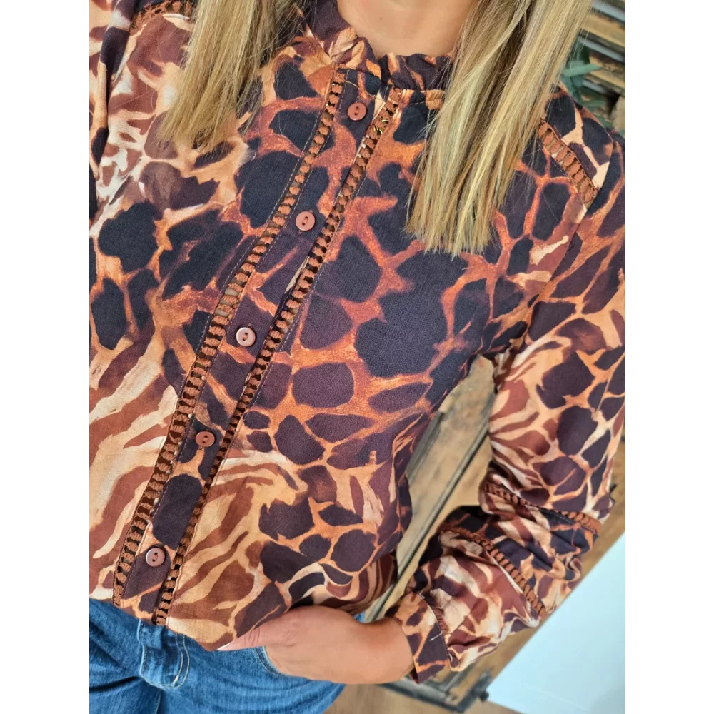 Blouse Charlie imprimée