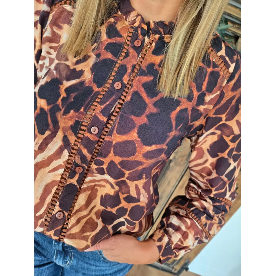 Blouse Charlie imprimée