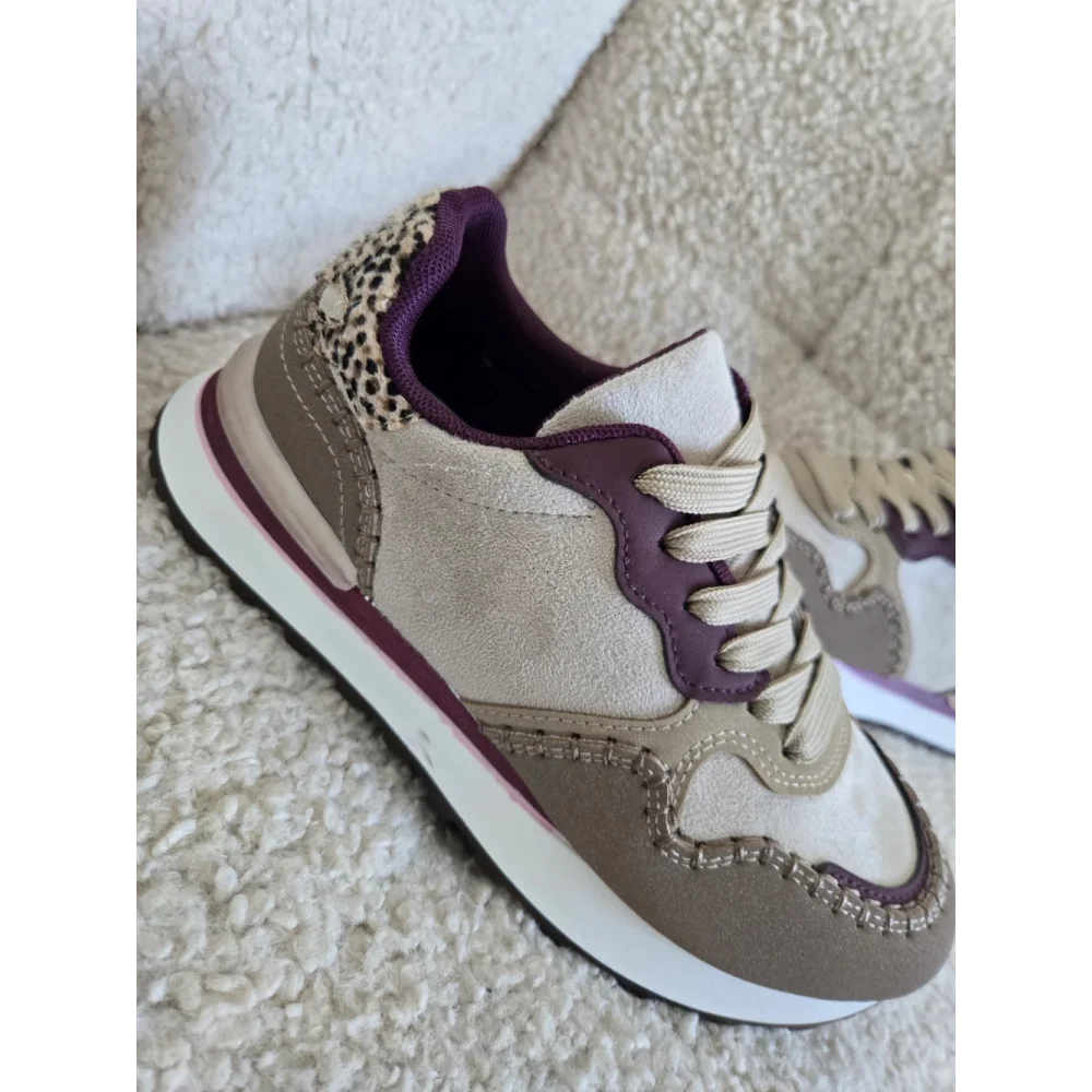 Baskets bordeaux