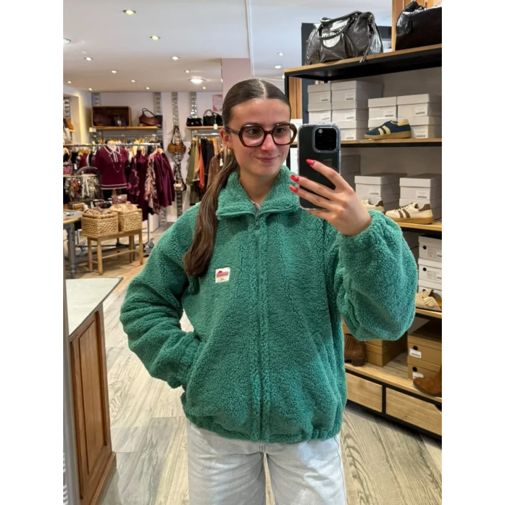 Veste polaire Clemence vert