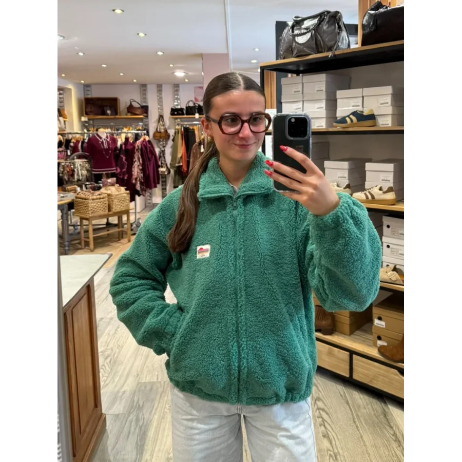 Veste polaire Clemence vert