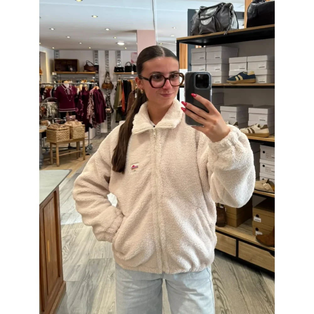 Veste polaire Clemence beige