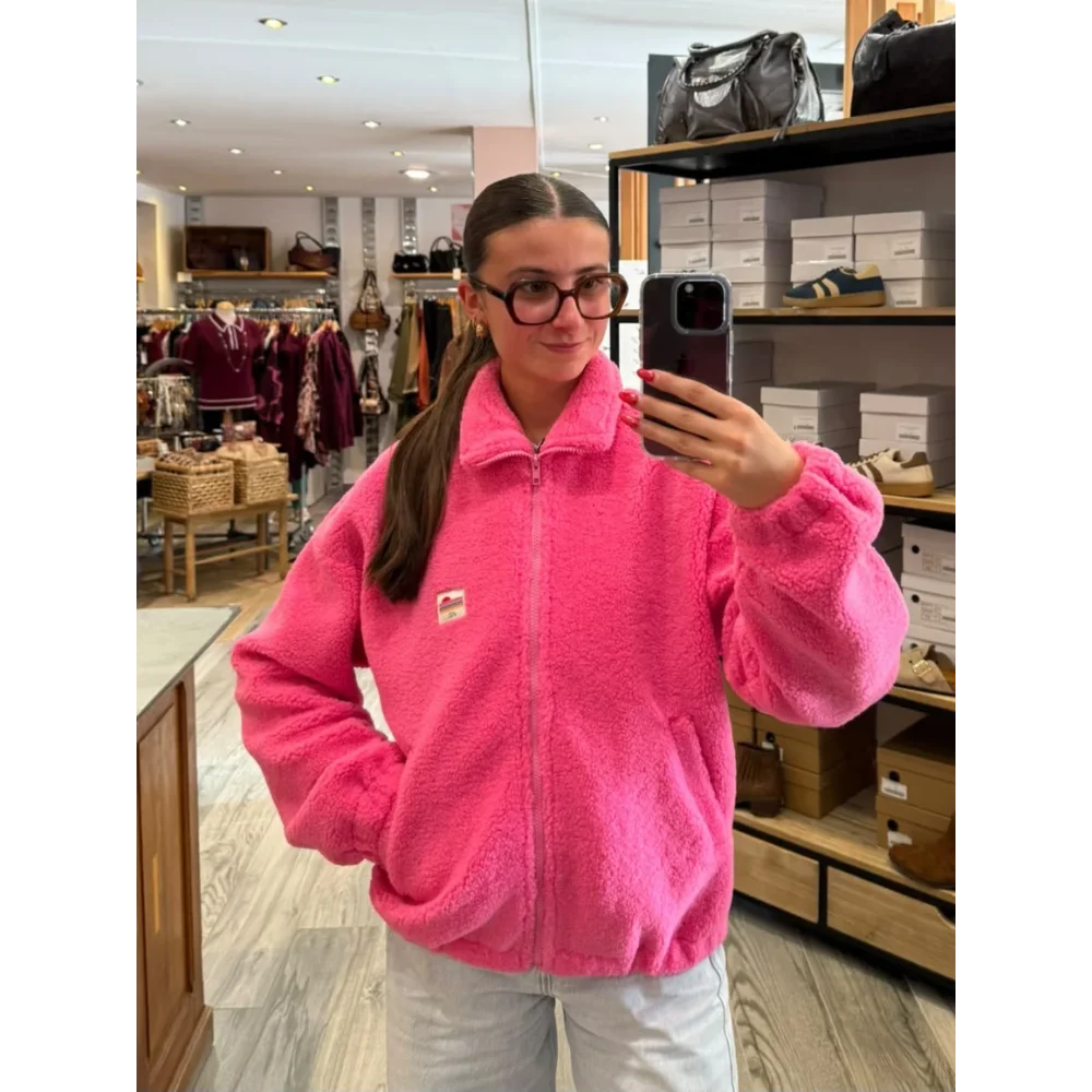 Veste polaire Clemence fuchsia