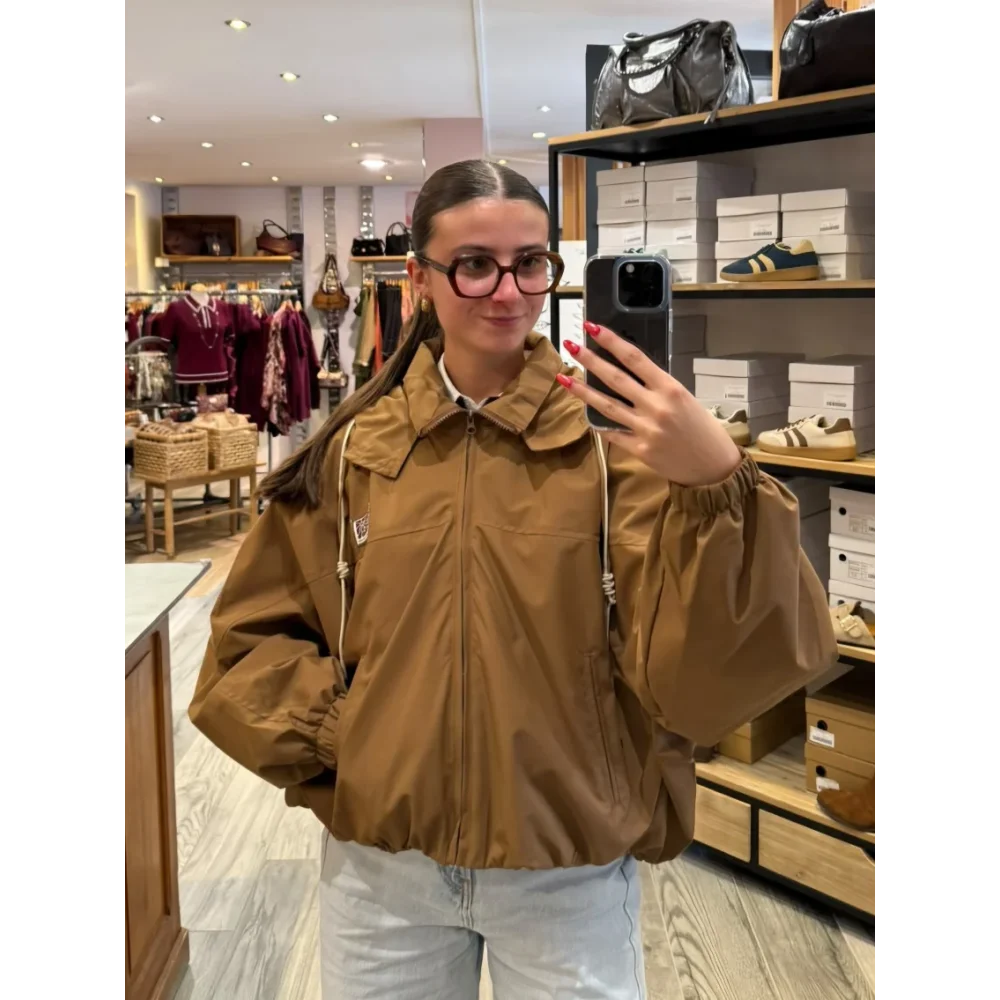Blouson Nael marron