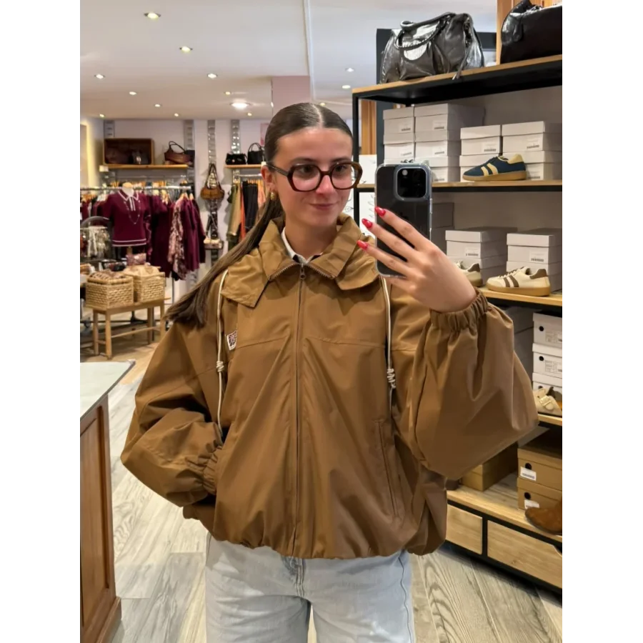 Blouson Nael marron