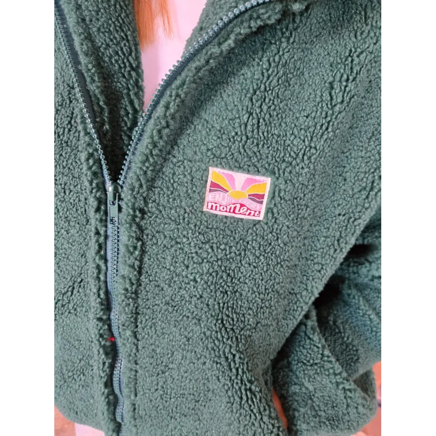 Veste polaire Claudette vert