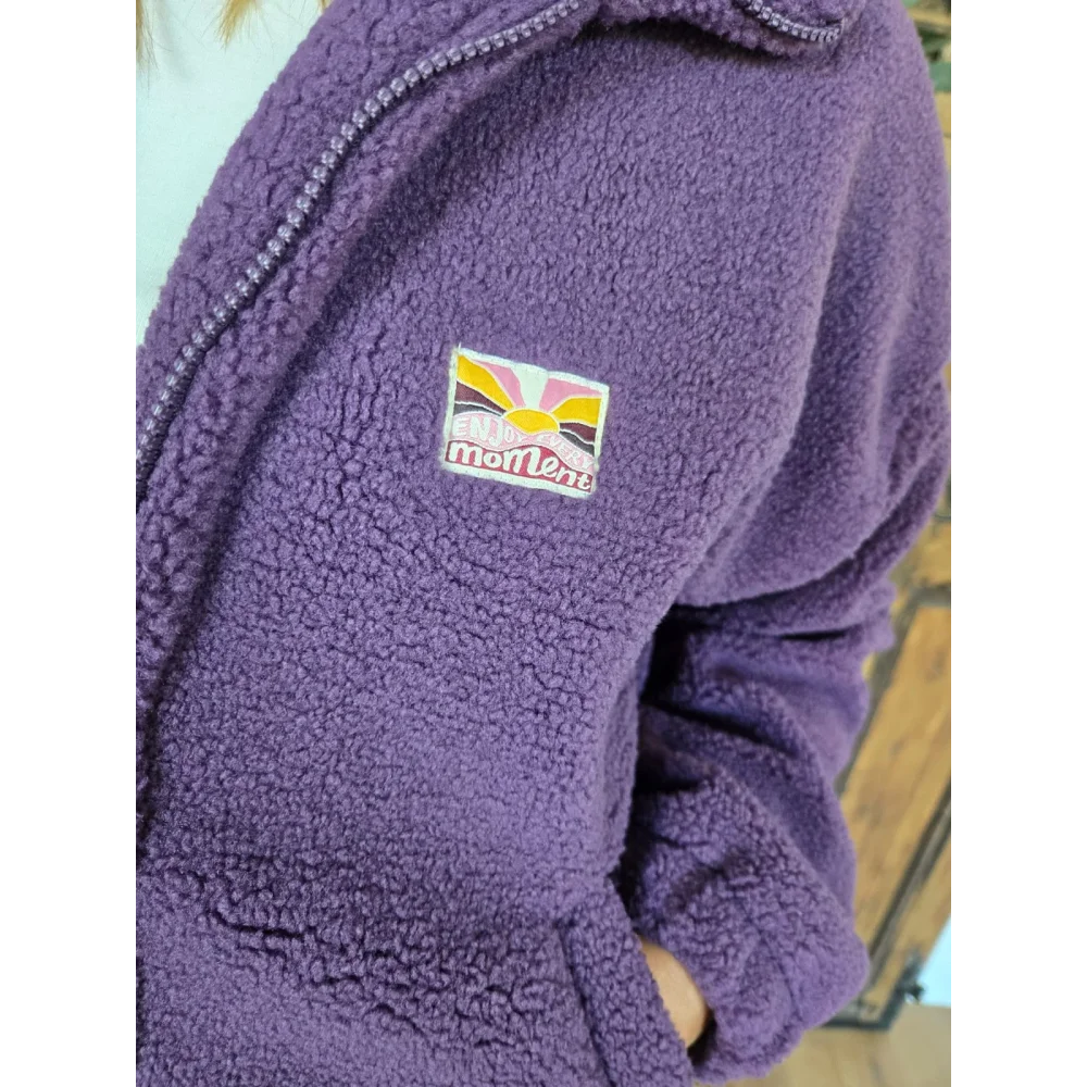 Veste polaire Claudette violet