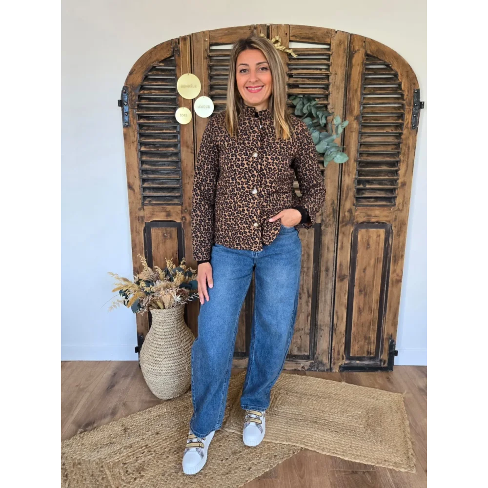 Jean Vivien balloon/barrel bleu jean