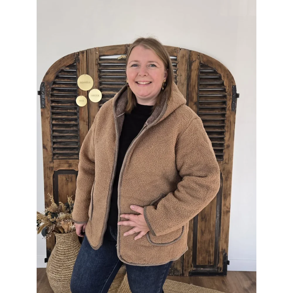 Veste Victoire polaire camel