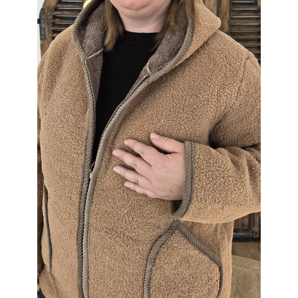 Veste Victoire polaire camel