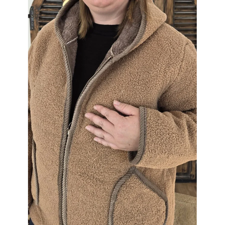 Veste Victoire polaire camel