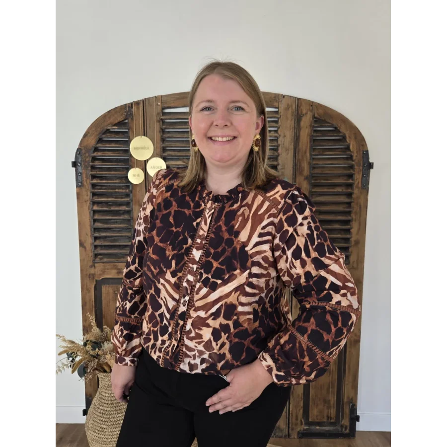 Blouse Charlie imprimée