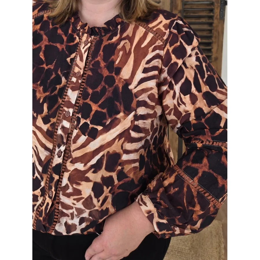 Blouse Charlie imprimée