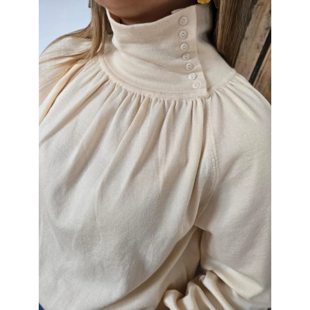 Pull Florian beige